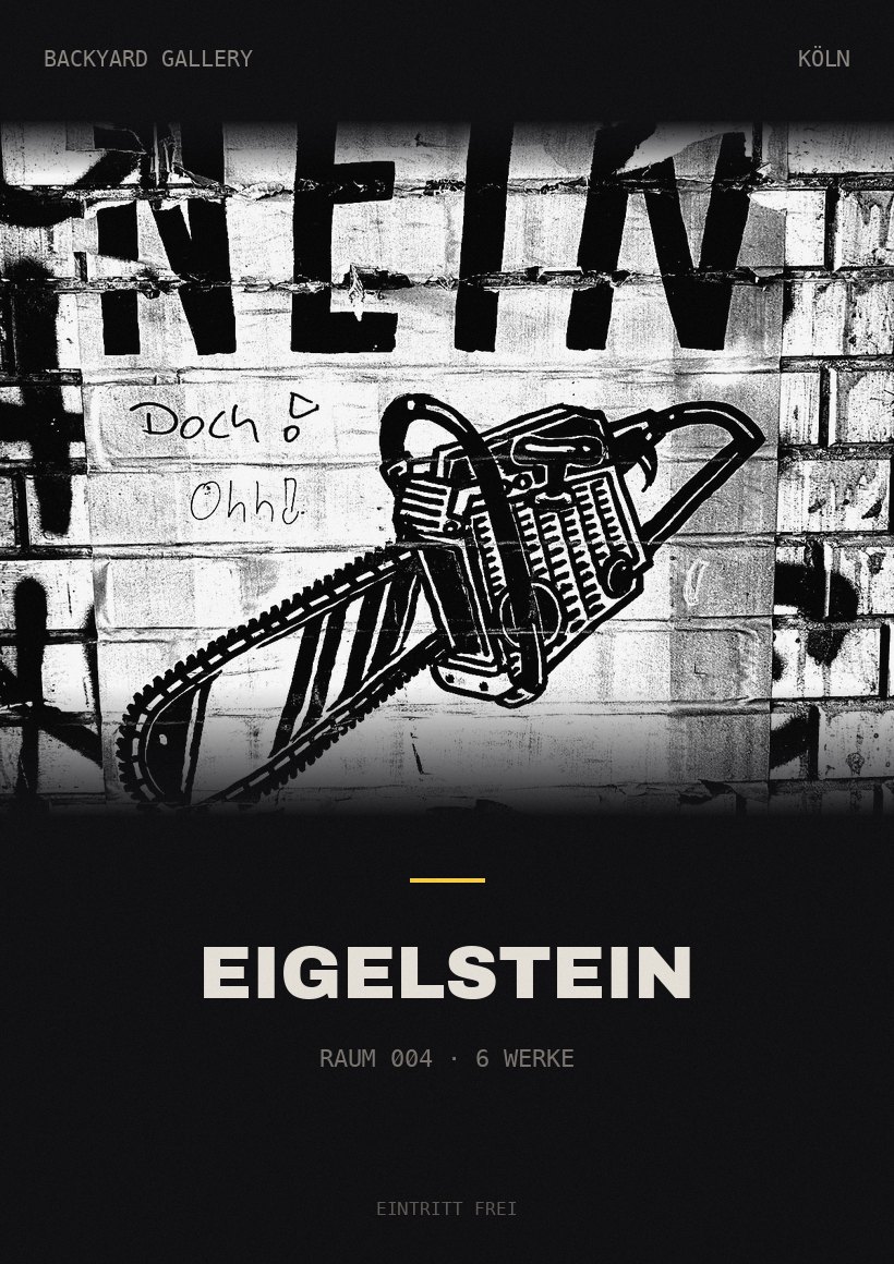 Raum 004 — Eigelstein