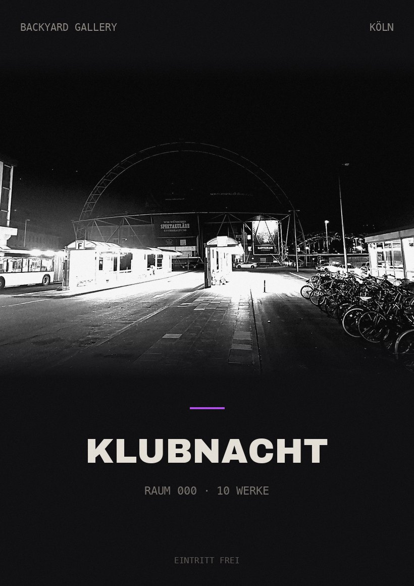 Raum 000 — Klubnacht