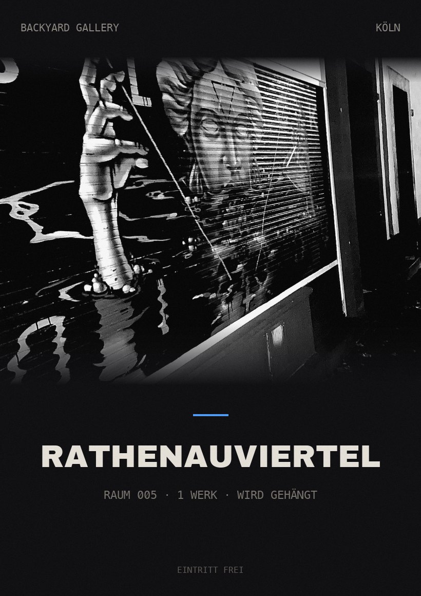 Raum 005 — Rathenauviertel